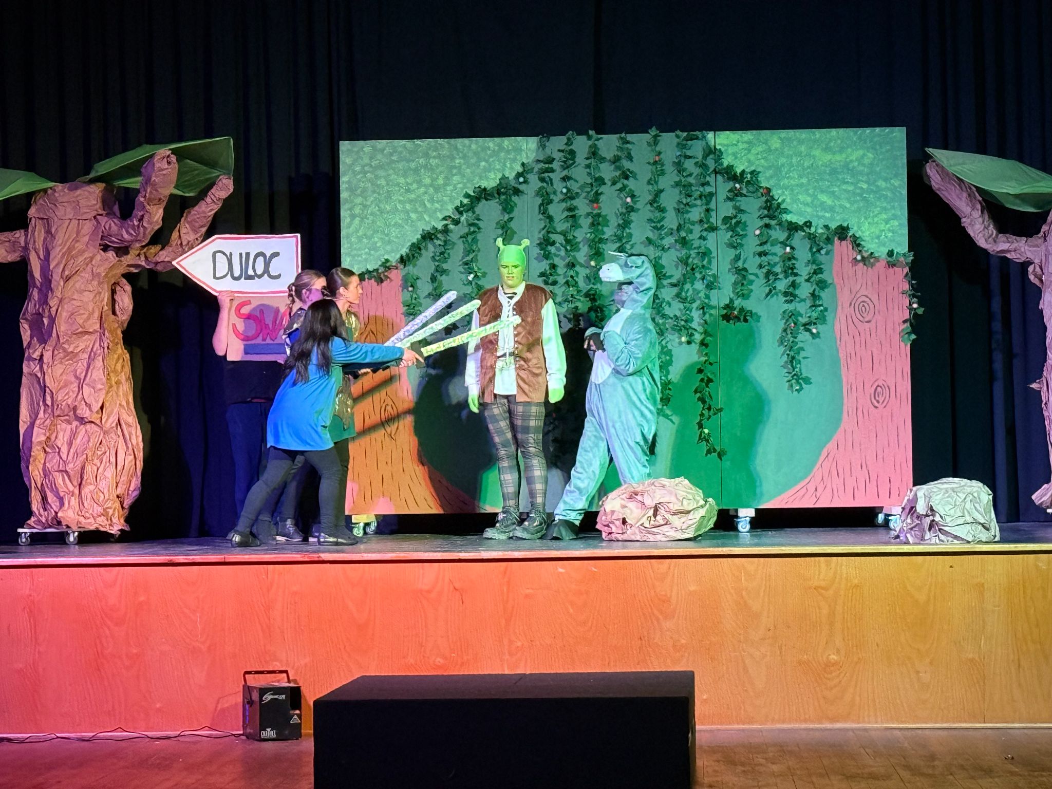 secondary production shrek the musical