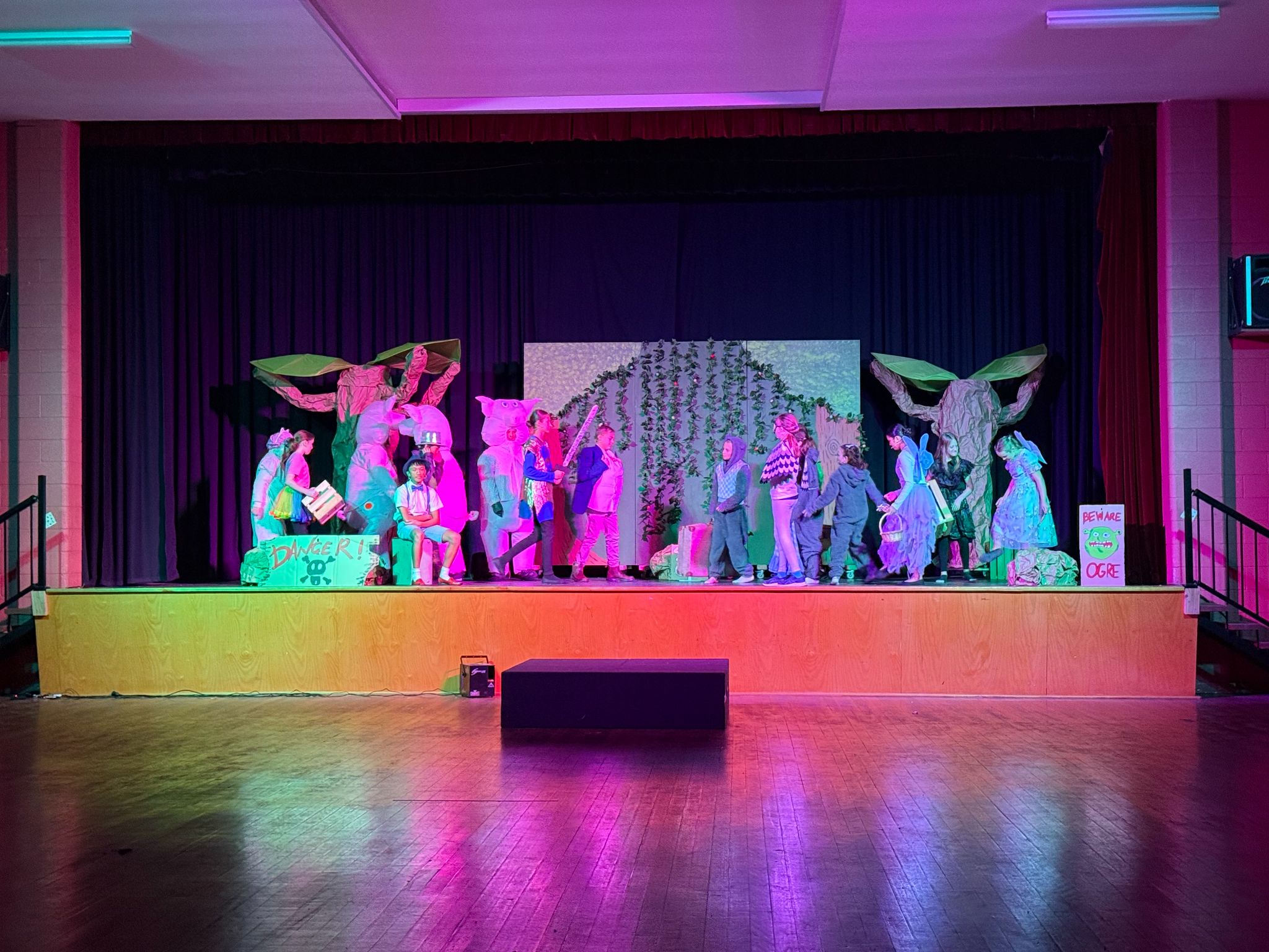 secondary production shrek the musical