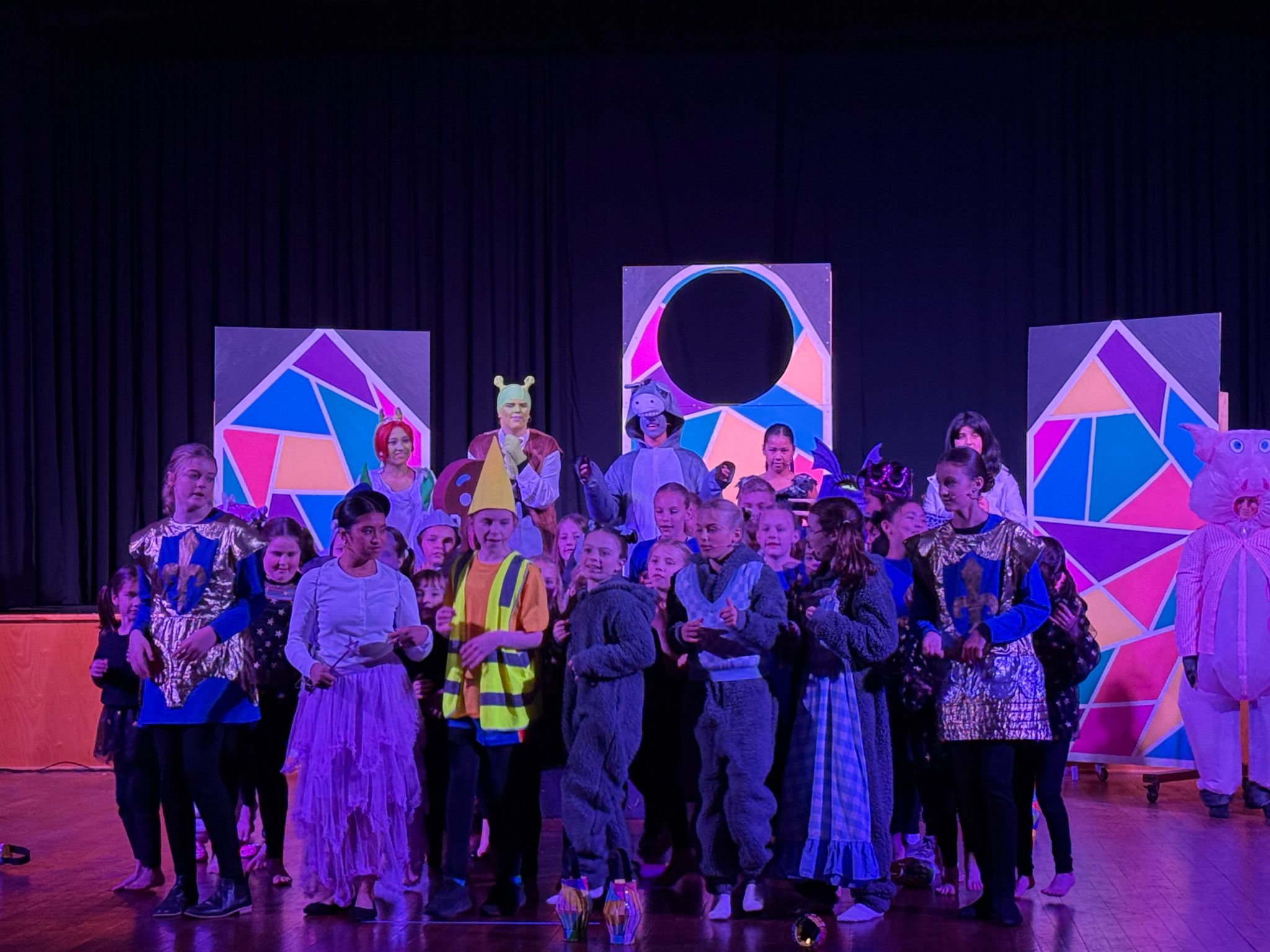 secondary production shrek the musical