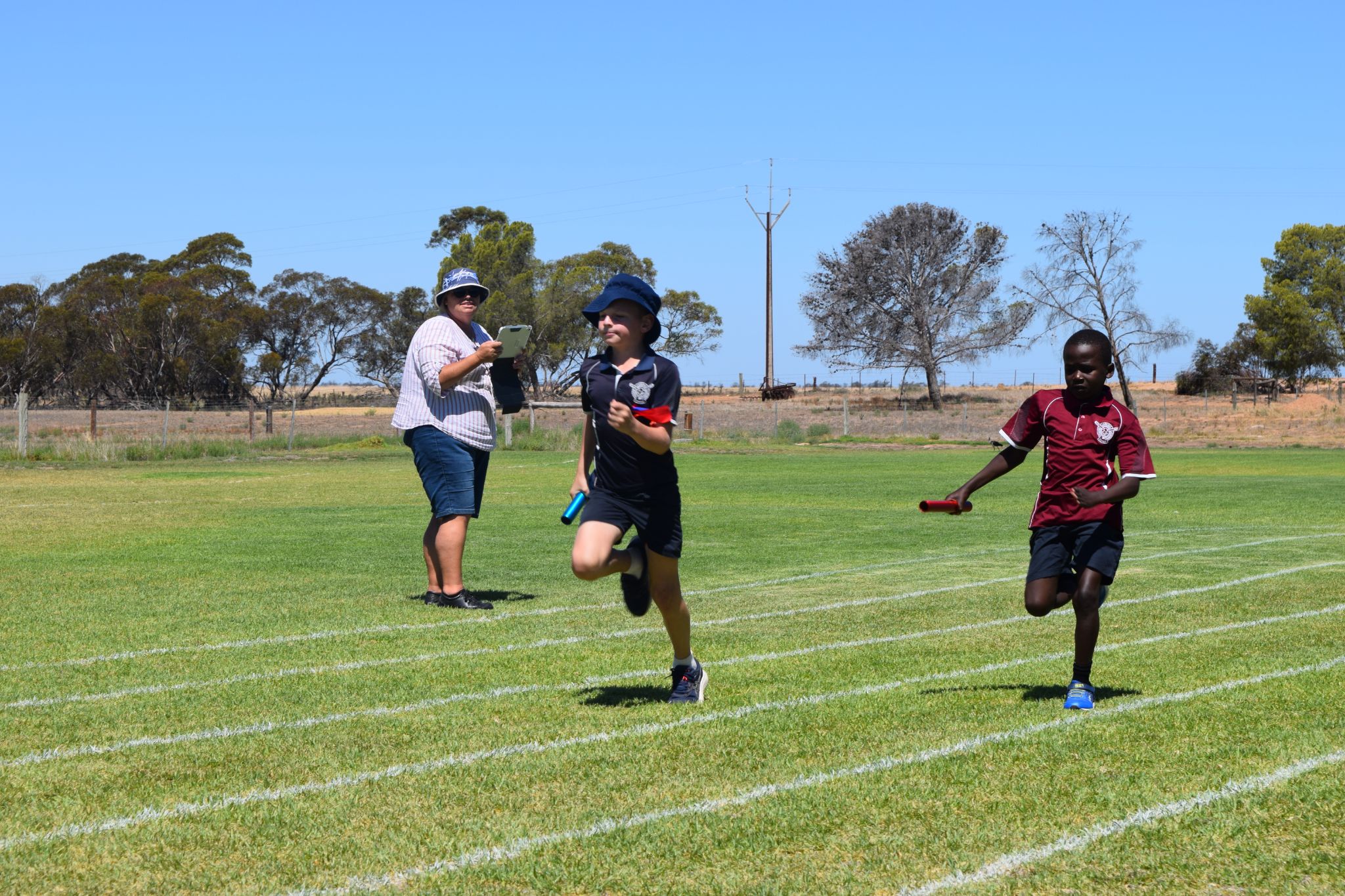 maroon v navy athletics day